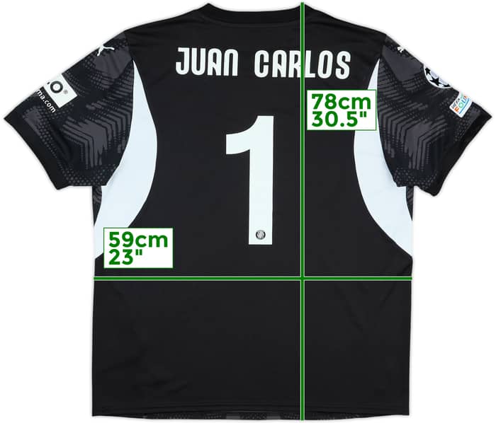 2024-25 Girona Match Issue Champions League GK Shirt Juan Carlos #1