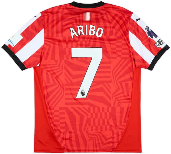 2024-25 Southampton Match Issue Home Shirt Aribo #7