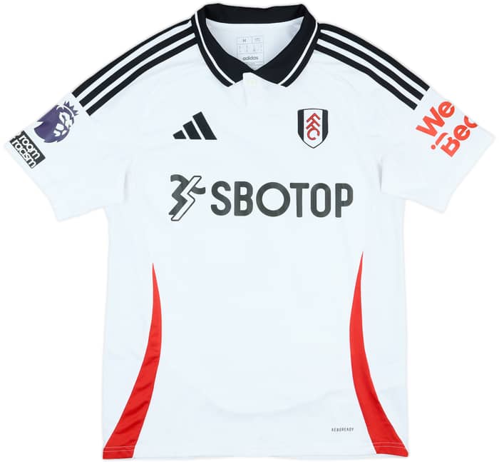 2024-25 Fulham Match Issue Home Shirt Andreas #18