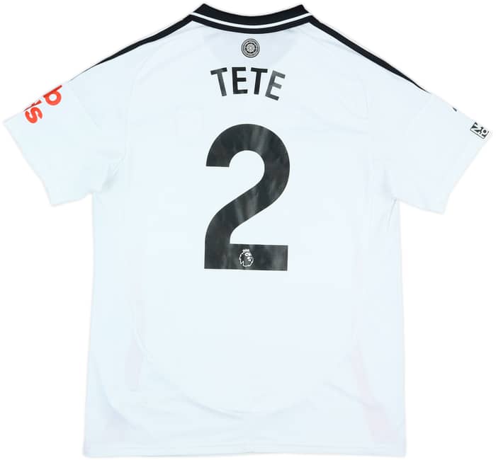 2024-25 Fulham Match Worn Home Shirt Tete #2