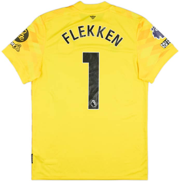 2024-25 Brentford Match Issue GK Shirt Flekken #1