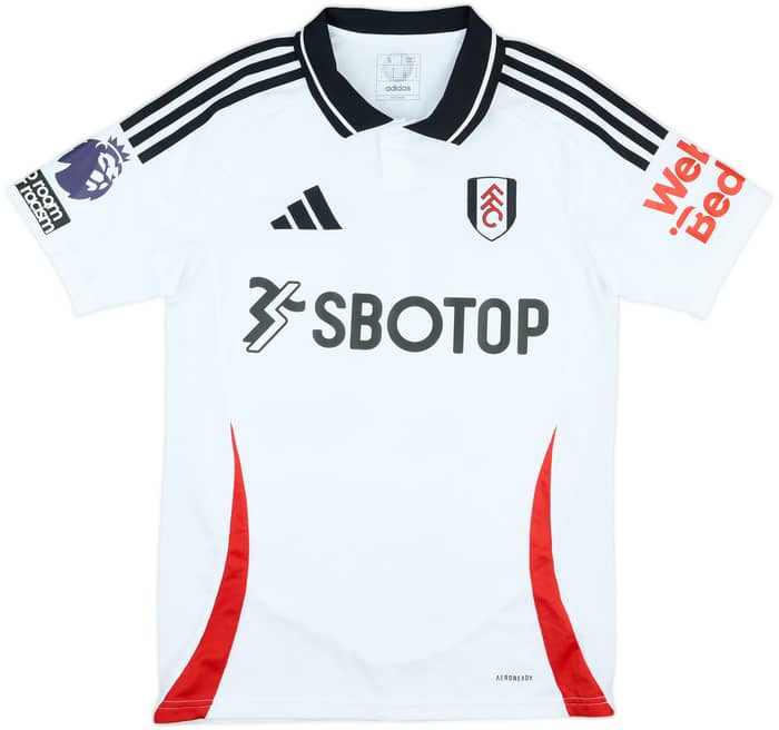 2024-25 Fulham Match Issue Home Shirt Lukic #20