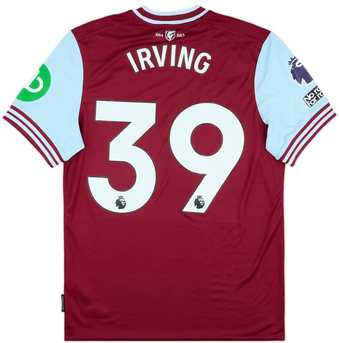 2024-25 West Ham Match Issue Home Shirt Irving #39