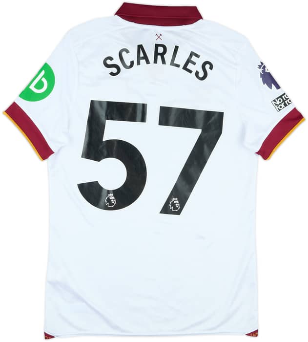 2024-25 West Ham Match Issue Third Shirt Scarles #57