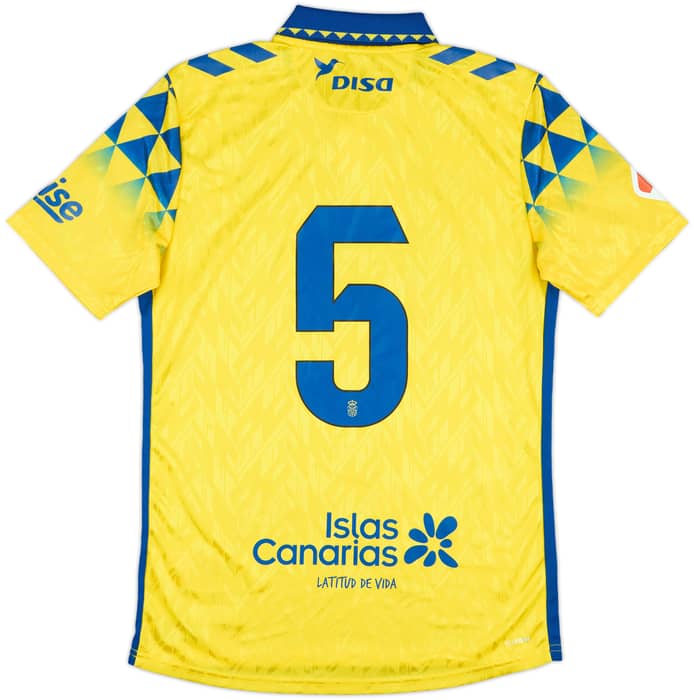 2024-25 Las Palmas Match Issue Home Shirt #5 (Javi Muñoz)