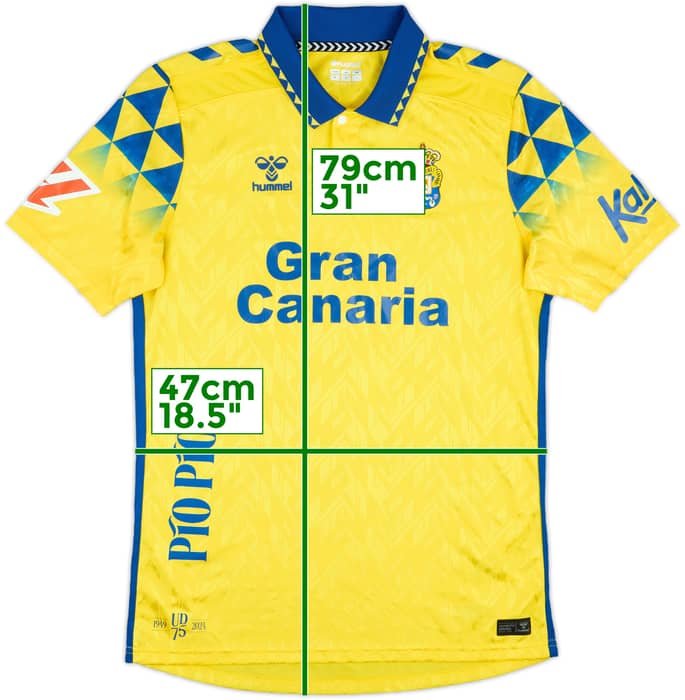 2024-25 Las Palmas Match Issue Home Shirt #5 (Javi Muñoz)