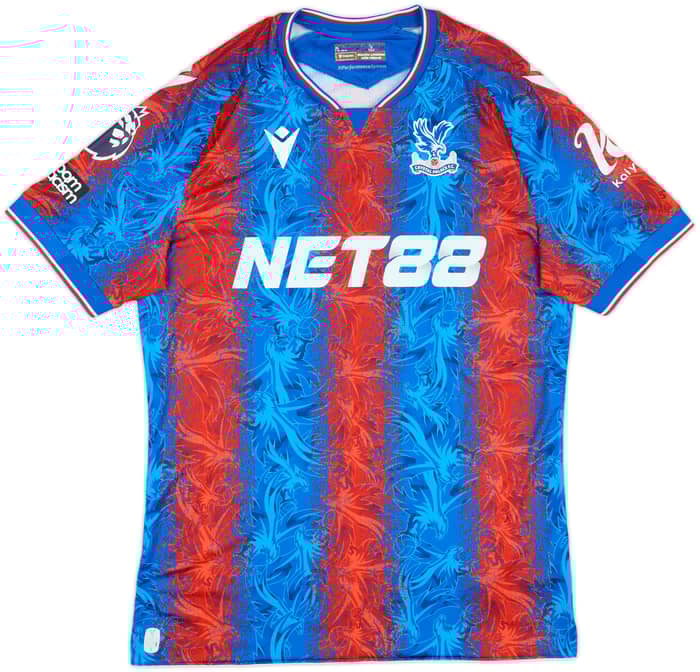 2024-25 Crystal Palace Match Issue Home Shirt Lacroix #5