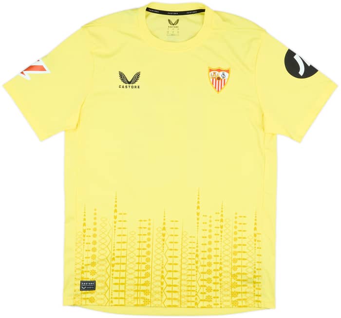 2024-25 Sevilla Match Issue GK Shirt Nyland #13