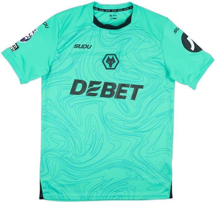 2024-25 Wolves Match Issue GK Shirt Bentley #25