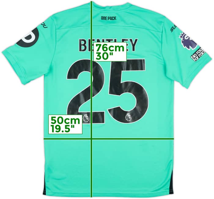 2024-25 Wolves Match Issue GK Shirt Bentley #25