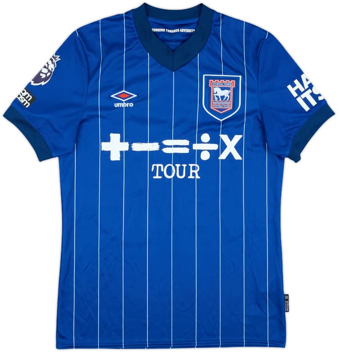 2024-25 Ipswich Match Issue Home Shirt Broadhead #33