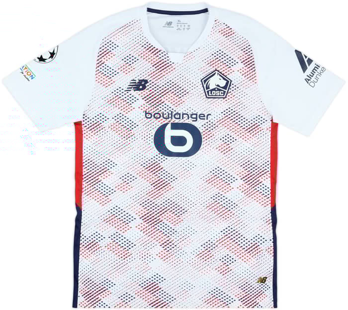 2024-25 Lille Match Worn Champions League Away Shirt Diakite #18