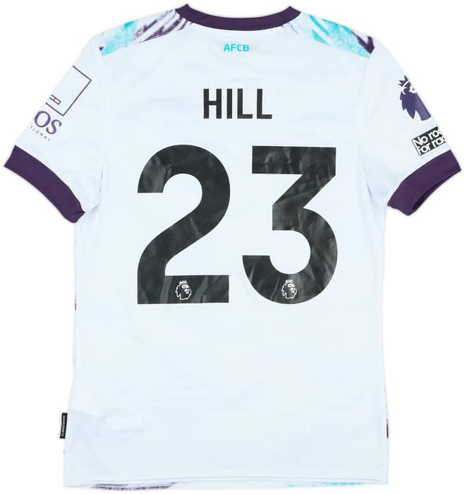 2024-25 Bournemouth Match Issue Away Shirt Hill #23