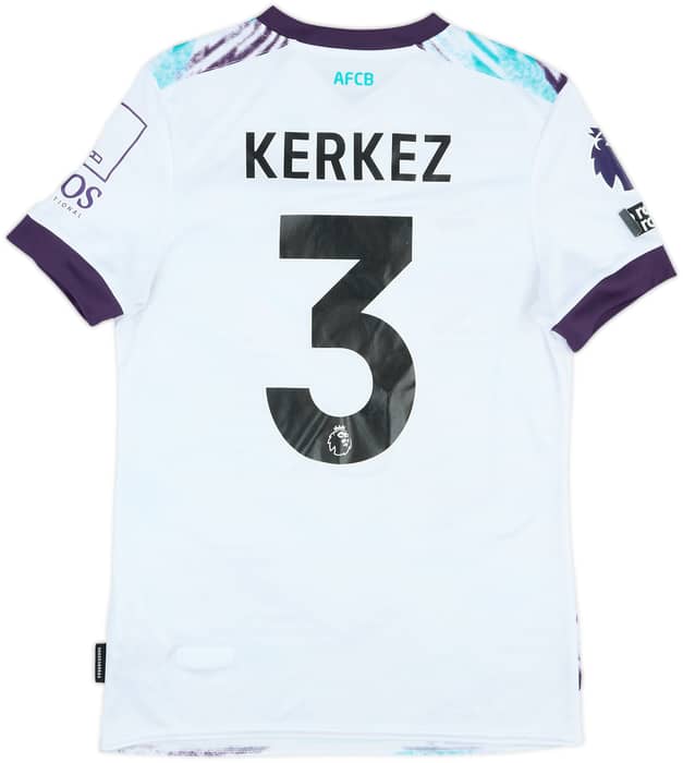 2024-25 Bournemouth Match Issue Away Shirt Kerkez #3