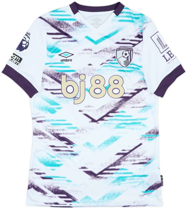 2024-25 Bournemouth Match Issue Away Shirt Kerkez #3