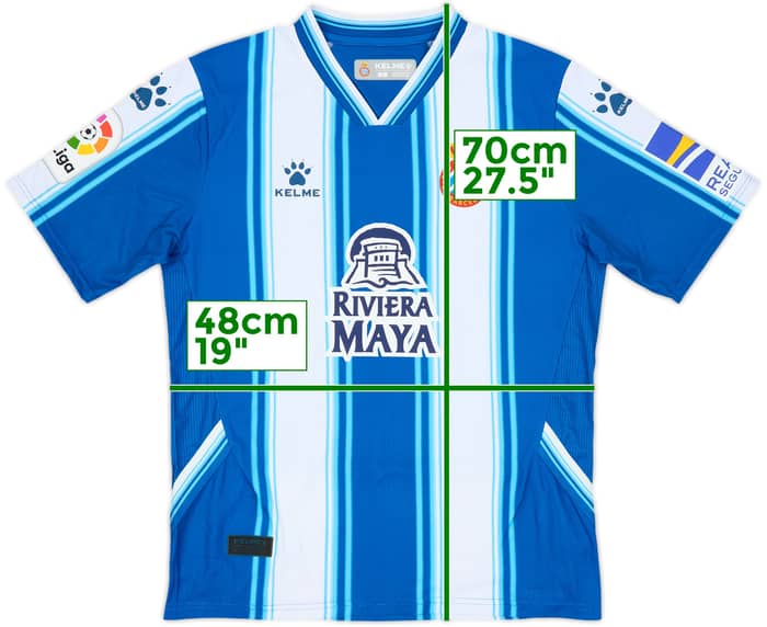 2022-23 Espanyol Home Shirt - 9/10 - (S)