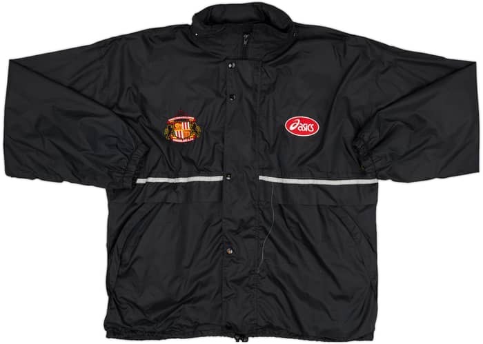 1997-98 Sunderland Asics Hooded Rain Jacket - 8/10 - (M)