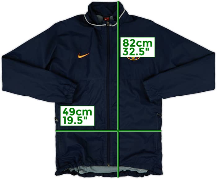 1999-00 Barcelona Nike Rain Jacket - 6/10 - (M)