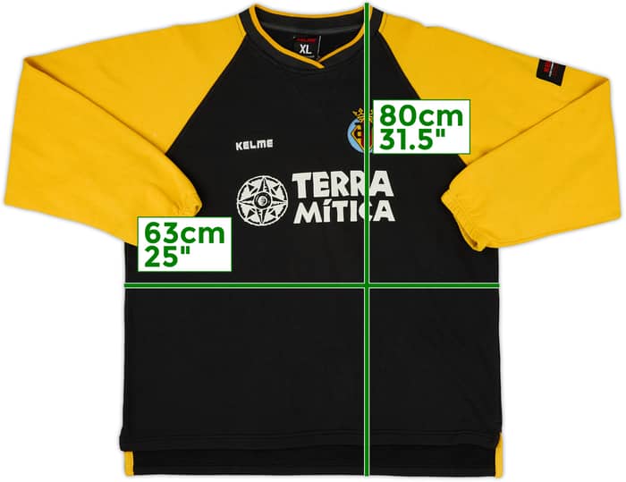 2000-01 Villarreal Kelme Sweat Top - 8/10 - (XL)
