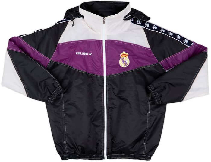1997-98 Real Madrid Kelme Hooded Rain Jacket - 7/10 - (XL)