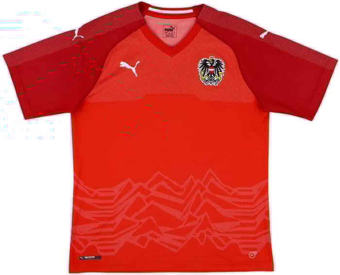 2018-19 Austria Home Shirt - 8/10 - (L)