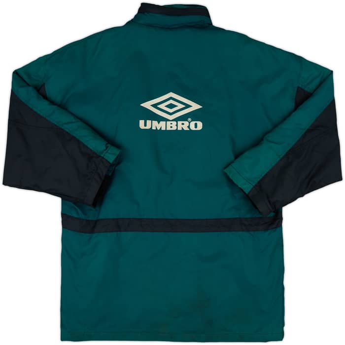 1996-97 Ajax Umbro Padded Bench Coat - 8/10 - (XXL)