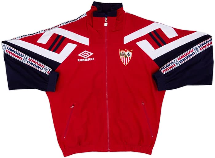 1998-99 Sevilla Umbro Track Jacket - 8/10 - (M)