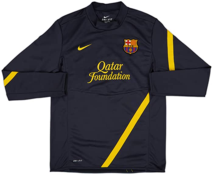 2011-12 Barcelona Nike Sweat Top - 8/10 - (M)