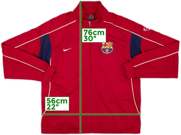 2001-02 Barcelona Nike Track Jacket - 8/10 - (M)