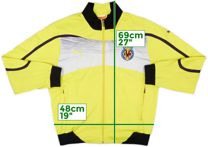 2010-11 Villarreal Puma Track Jacket - 5/10 - (L)