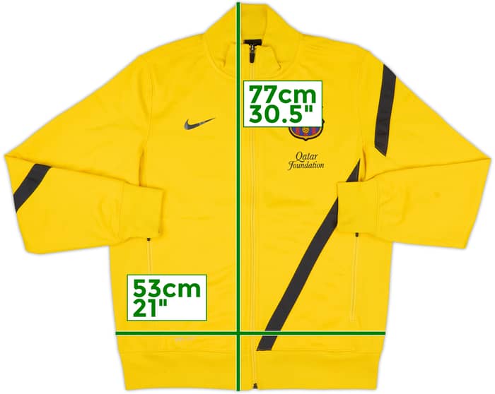 2011-12 Barcelona Nike Track Jacket - 8/10 - (M)
