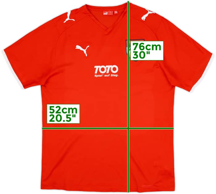 2008-09 Austria Home/Training Shirt - 8/10 - (L)