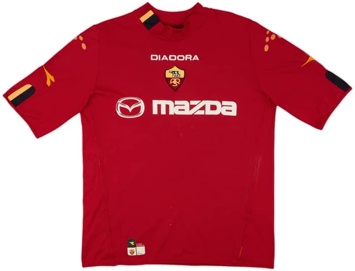 2003-04 Roma Home Shirt Totti #10 - 5/10 - (L)