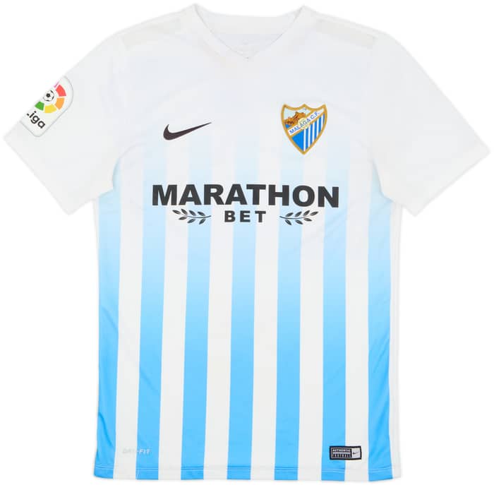 2016-17 Malaga Home Shirt - 4/10 - (S)