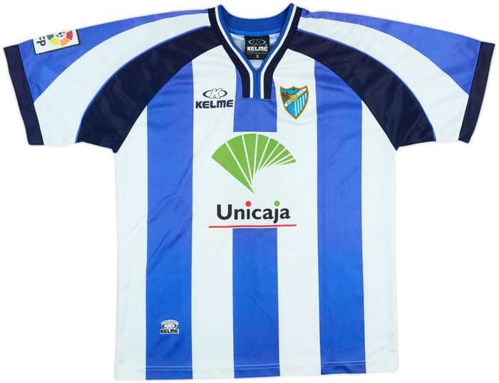 1999-00 Malaga Match Issue Home Shirt #6