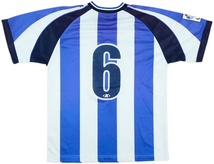 1999-00 Malaga Match Issue Home Shirt #6