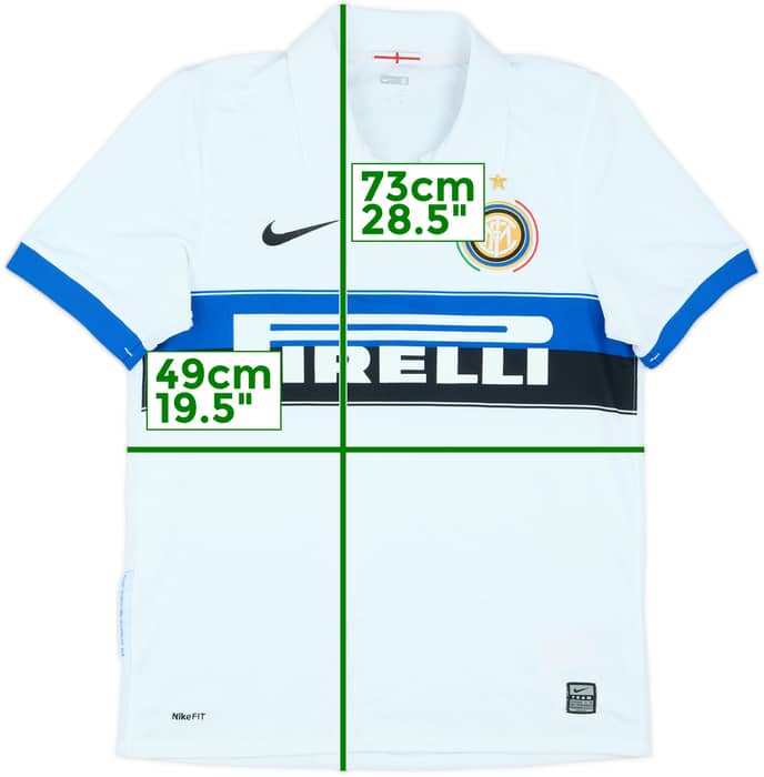 2009-10 Inter Milan Away Shirt Sneijder #10 - 8/10 - (S)