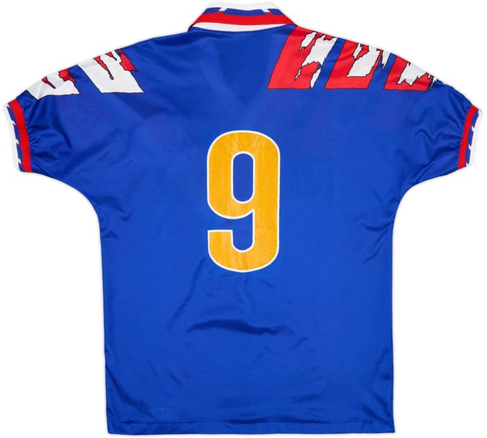 1993-94 Yokohama Marinos Home Shirt #9 - 7/10 - (M/L)
