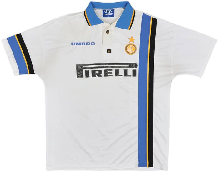 1997-98 Inter Milan Away Shirt Ronaldo #10 - 7/10 - (XL)