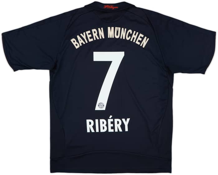 2008-09 Bayern Munich Away Shirt Ribery #7 - 7/10 - (XL.Boys)