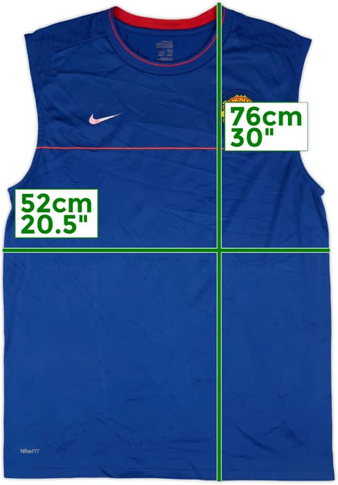 2008-09 Manchester United Nike Training Vest - 5/10 - (M)