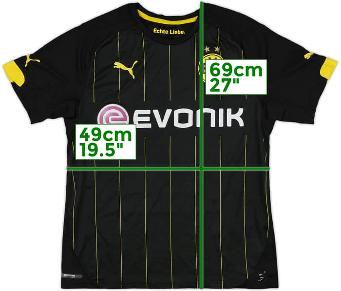 2014-16 Borussia Dortmund Away Shirt - 5/10 - (S)