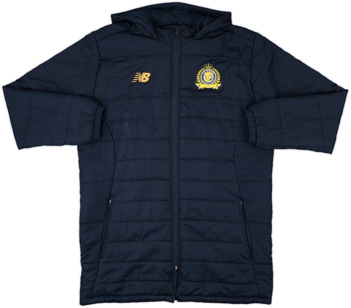 2017-18 Al Nassr New Balance Padded Bench Coat - 8/10 - (L)