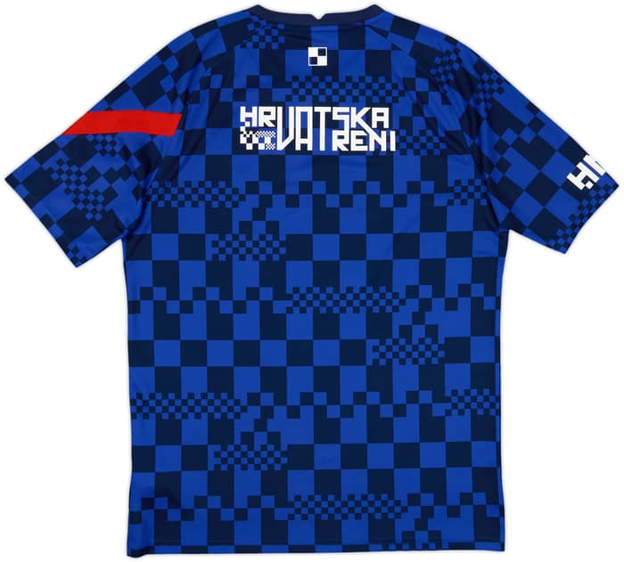 2020-22 Croatia Nike Pre-Match Training Shirt - 10/10 - (L)