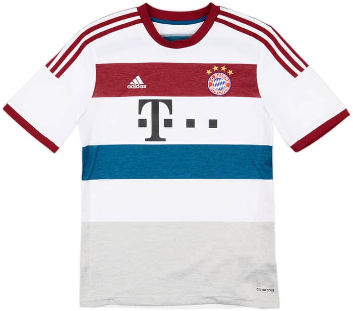 2014-15 Bayern Munich Away Shirt Alaba #27 - 5/10 - (XL.Boys)
