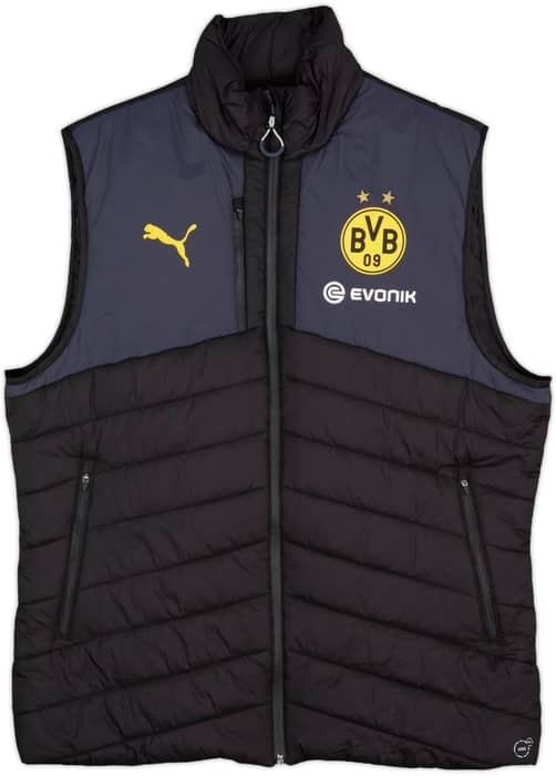 2016-17 Borussia Dortmund Puma Padded Gilet - 5/10 - (XL)