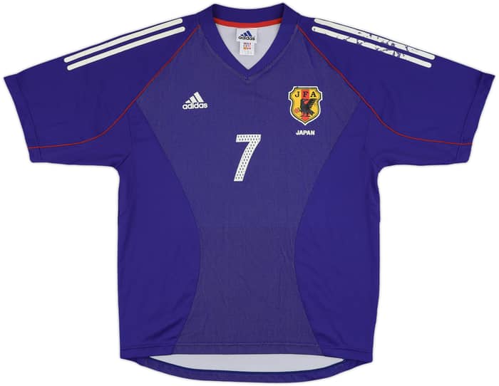 2002-04 Japan Home Shirt Nakata #7 - 6/10 - (L)
