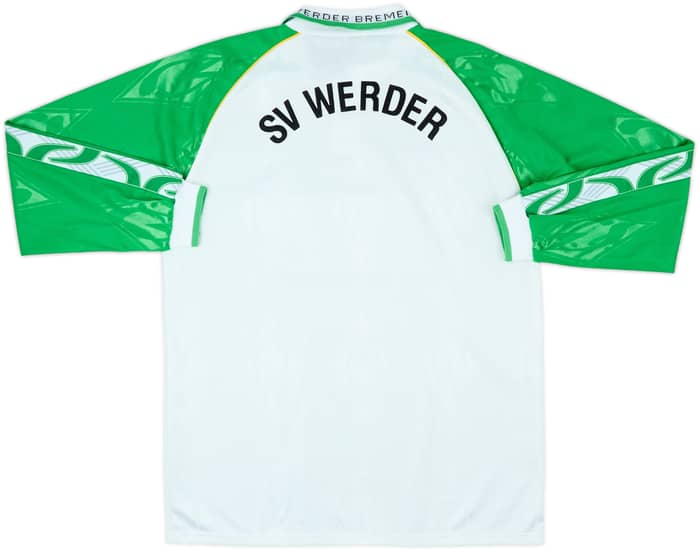 1995-96 Werder Bremen Home L/S Shirt - 8/10 - (M)