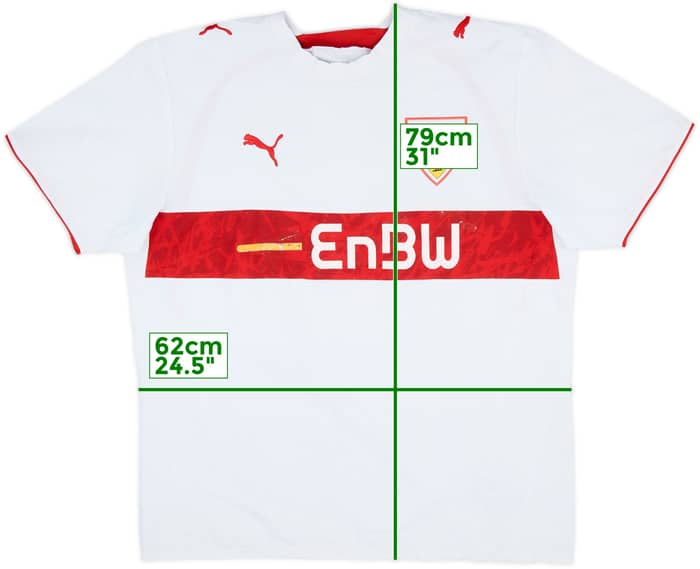 2006-07 Stuttgart Home Shirt - 6/10 - (XL)