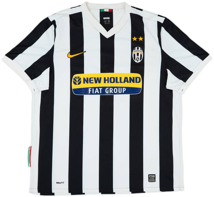 2009-10 Juventus Home Shirt Amauri #11 - 5/10 - (XL)